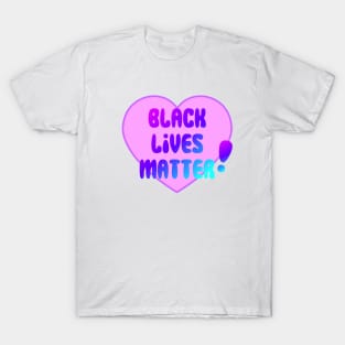 Black Lives Matter Heart T-Shirt